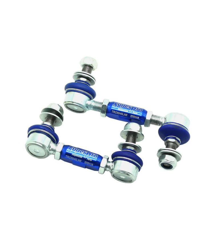 SuperPro Rear Sway Bar Link Kit Heavy Duty Adjustable SuperPro