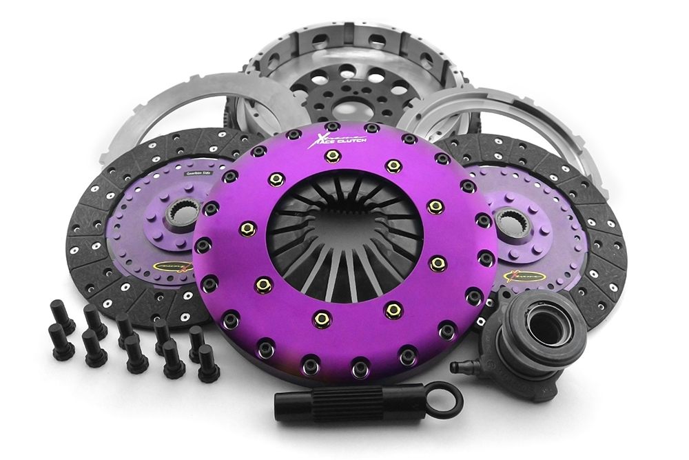 TWIN PLATE ORGANIC 230MM CLUTCH KIT | FLYWHEEL & CSC | FOCUS MK3 ST/RS