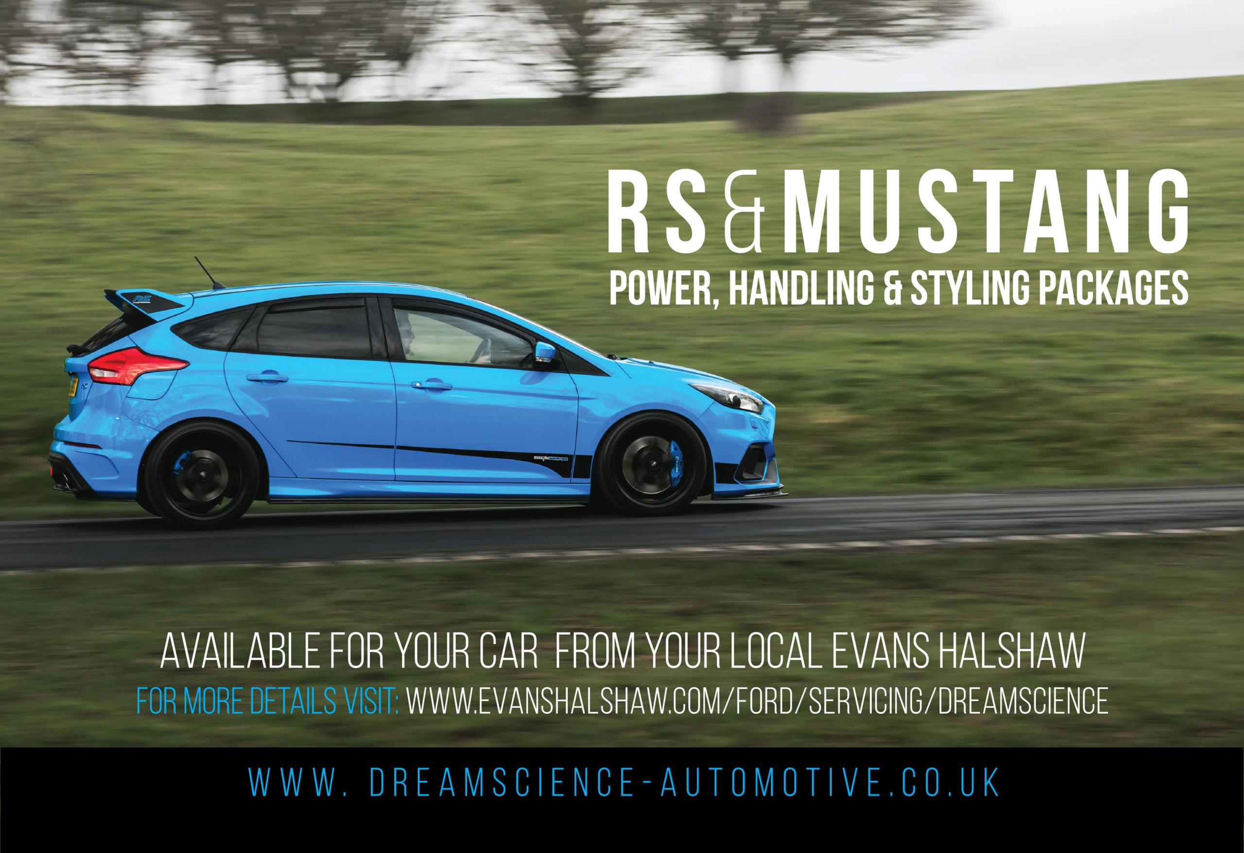 A Throwback to Iconic Moments: Ford UK, Focus RS, and Mustang